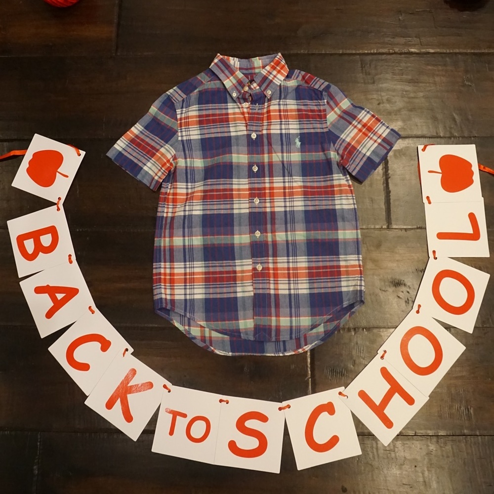 Ralph Lauren short sleeve button-down shirt